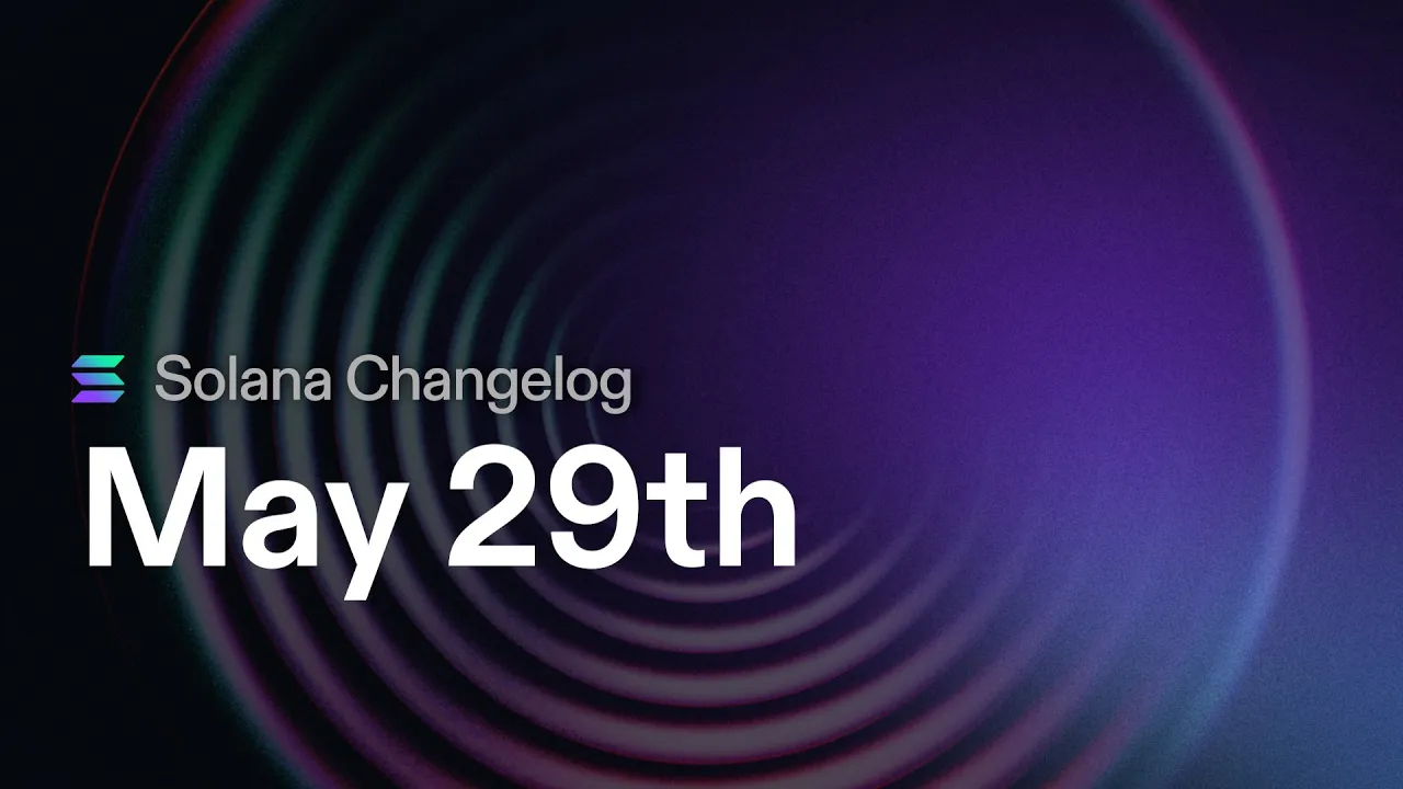 Solana Changelog May 29 - Trident, Unruggable, and SyscallGetSysvar