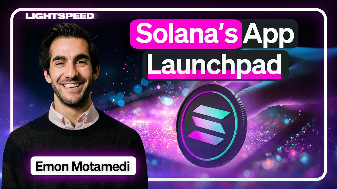 Finding Solana's Next Breakthrough App | Emon Motamedi