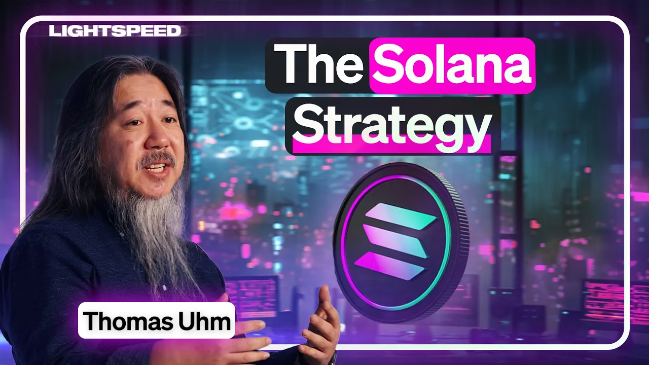 Why Are Companies Launching Solana Treasury Companies? | Thomas Uhm