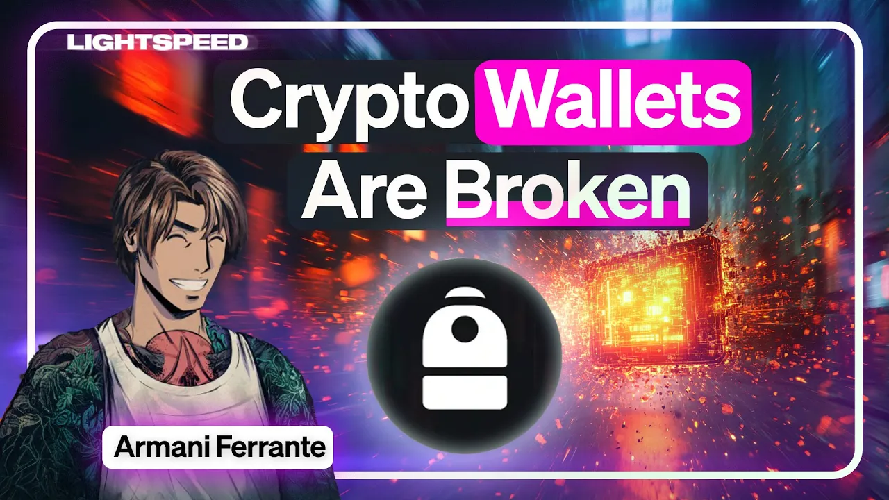 Why Crypto Wallets Are Broken | Armani Ferrante
