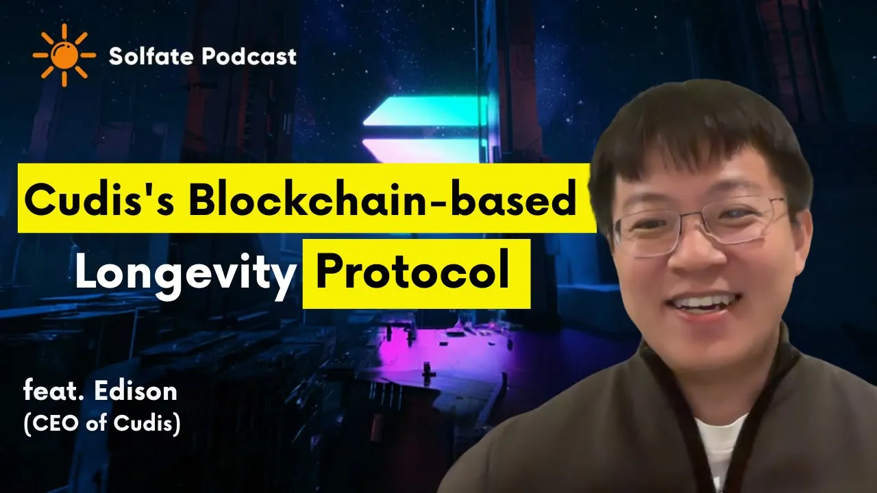 Cudis's blockchain-based longevity protocol, w/ Edison Chen, CEO of Cudis