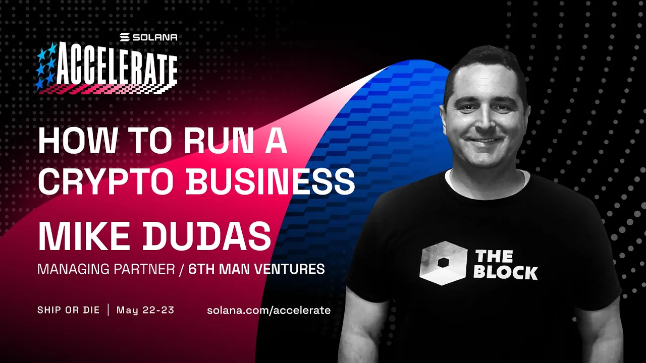 Ship or Die at Accelerate 2025: How to Run a Crypto Business