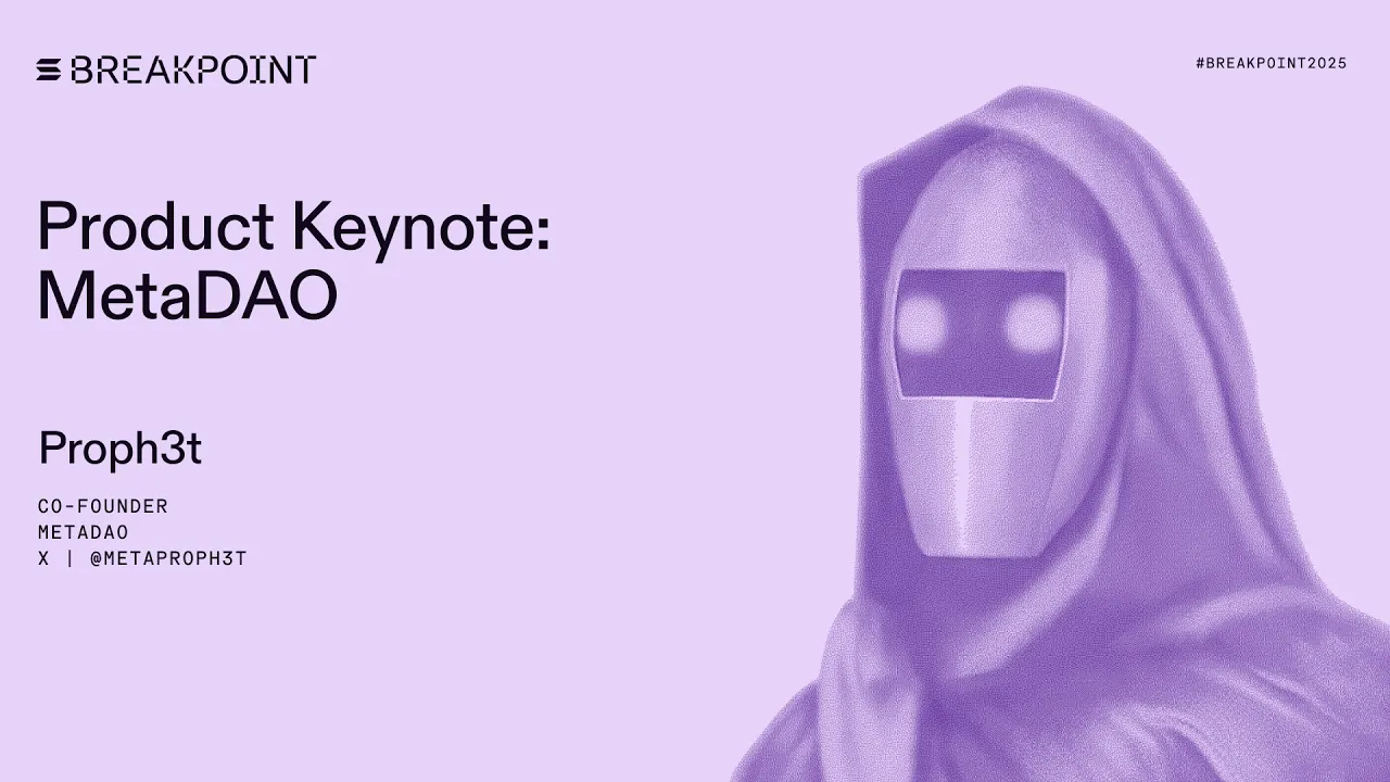 Product Keynote: MetaDAO